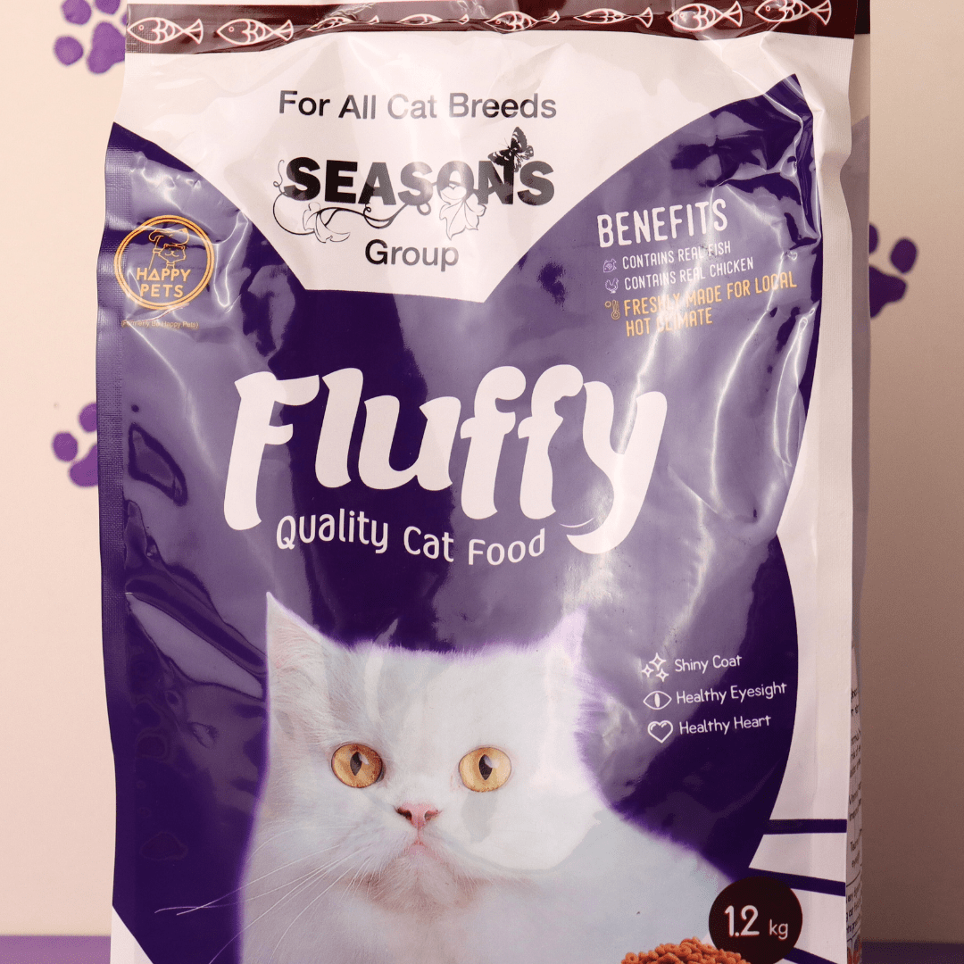 Fluffy Cat Food