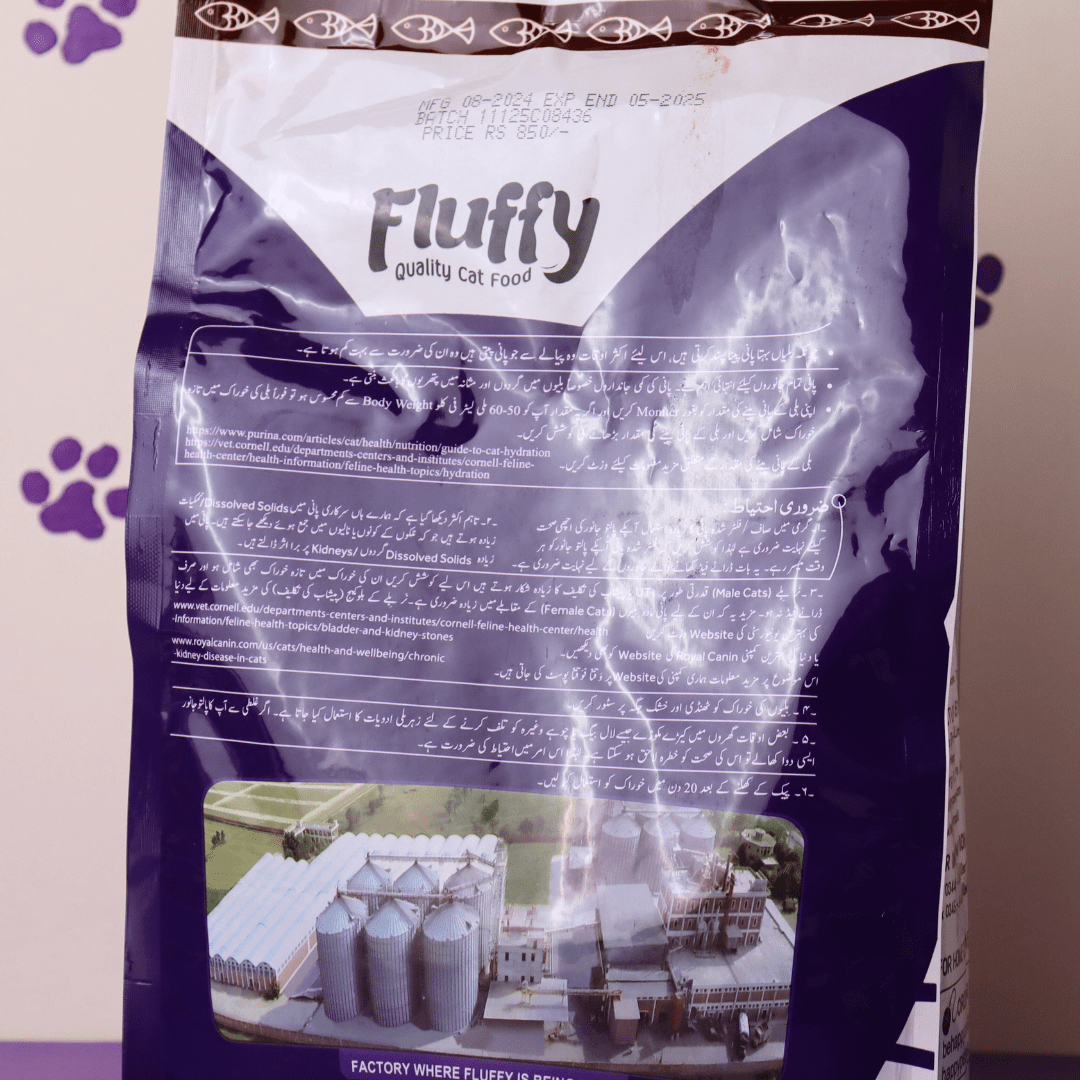 Fluffy Cat Food