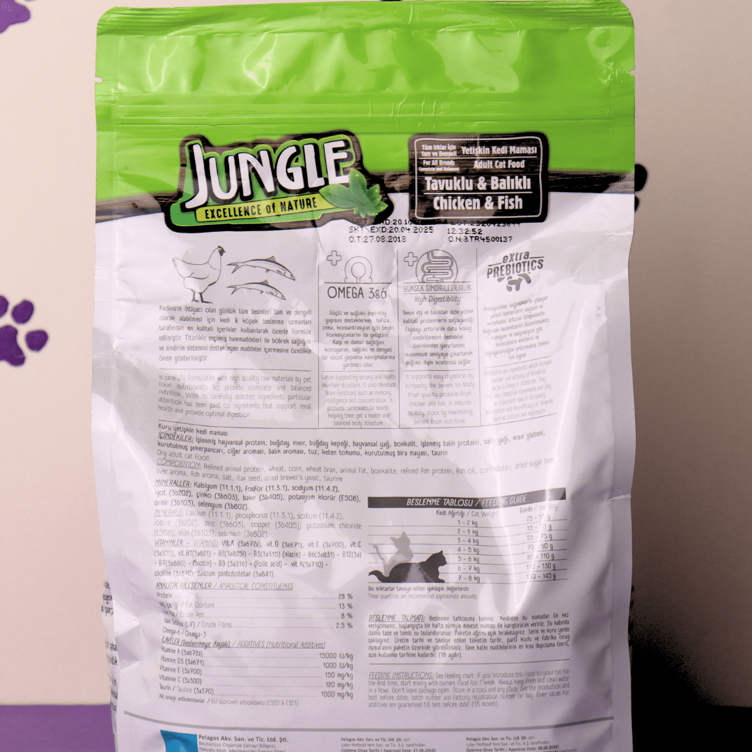 Jungle Cat food