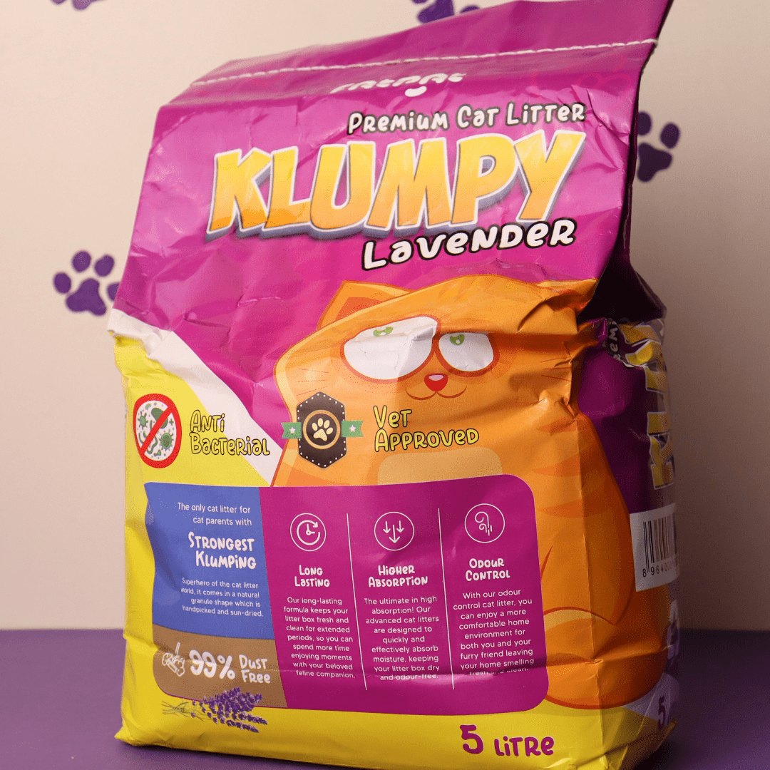 Klumpy Cat Litter Premium - Lavender Scent