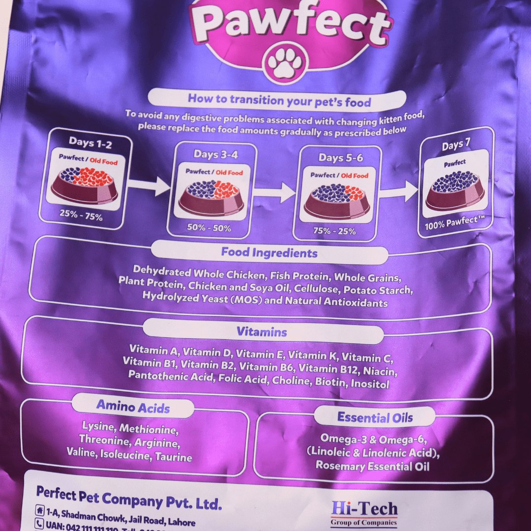 Pawfect Kitten Food