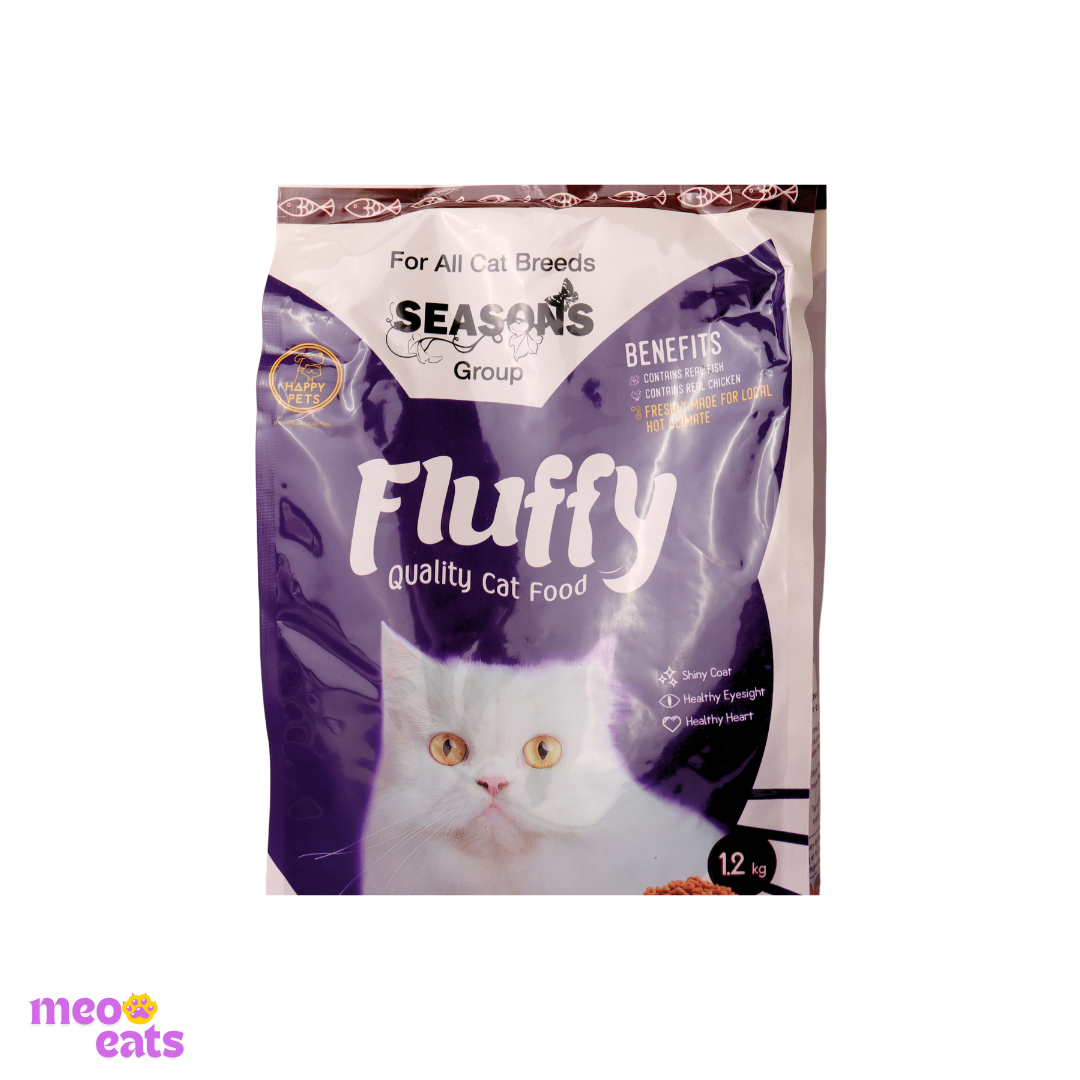 Fluffy Cat Food