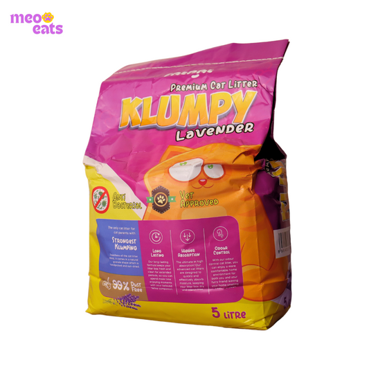 Klumpy Cat Litter Premium - Lavender Scent